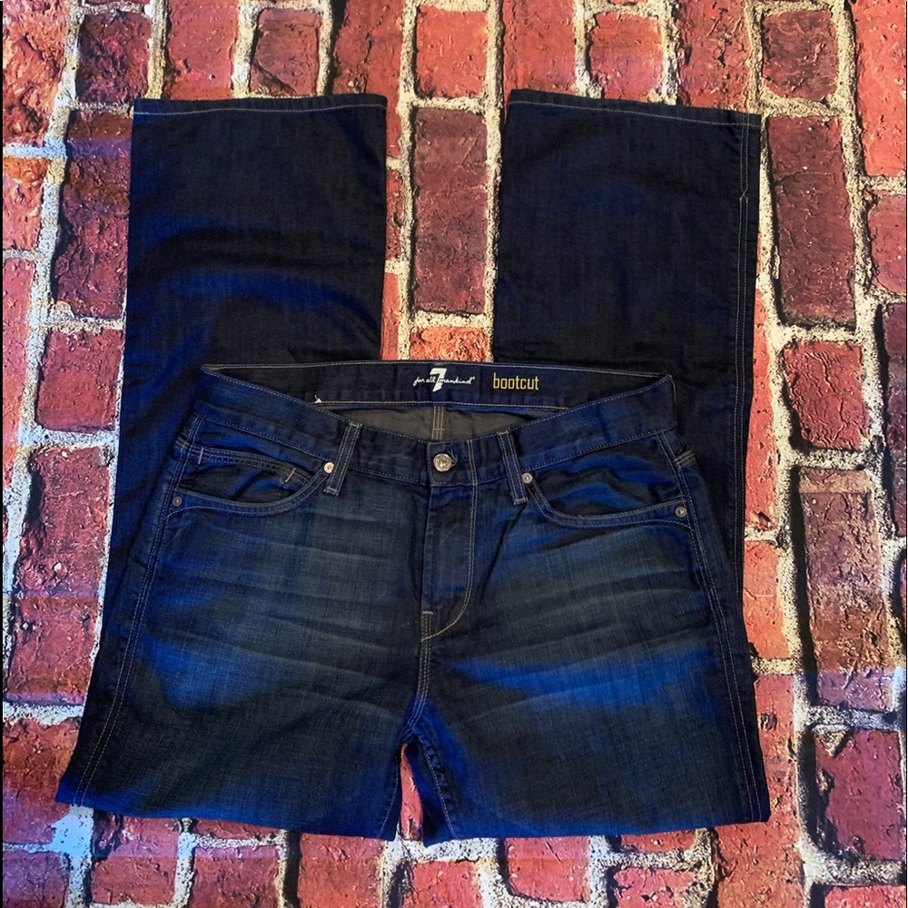 7 for all Mankind Bootcut jeans size 33
Excellent Pre-owned Condition - Picture 8 of 11